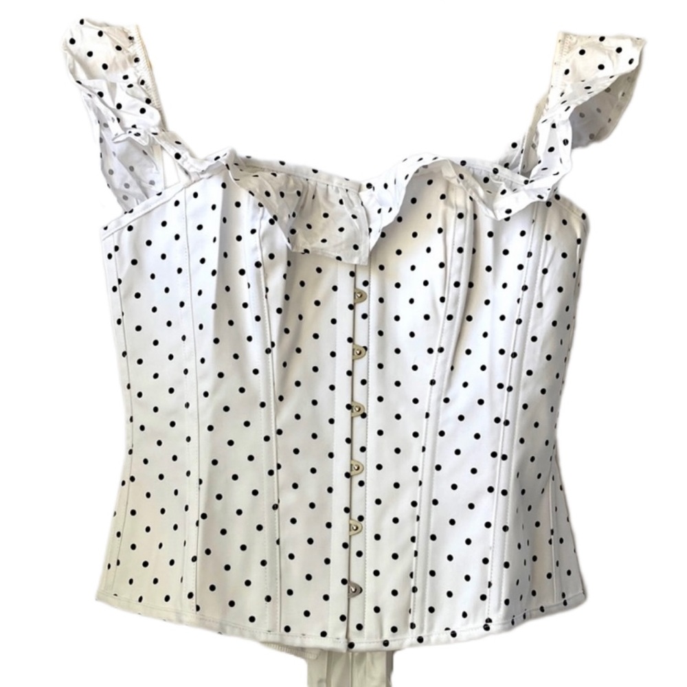 Corset Story Polka Dot Corset Top |